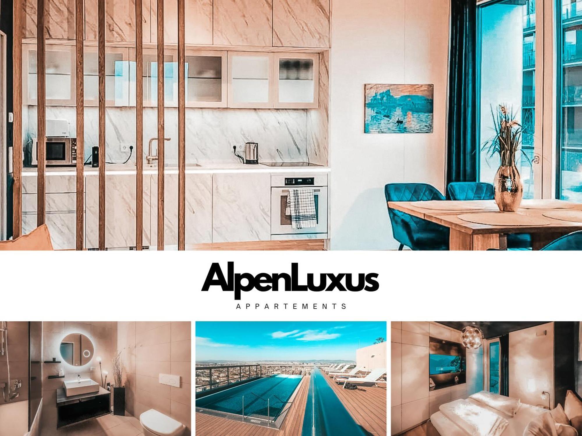 Kaiser Lodge - Rooftop Pool & Underground Car Park By Alpenluxus Appartements Viena Exterior foto